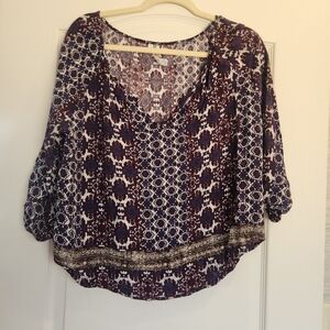 Andree Women's Blouse Size L Euc